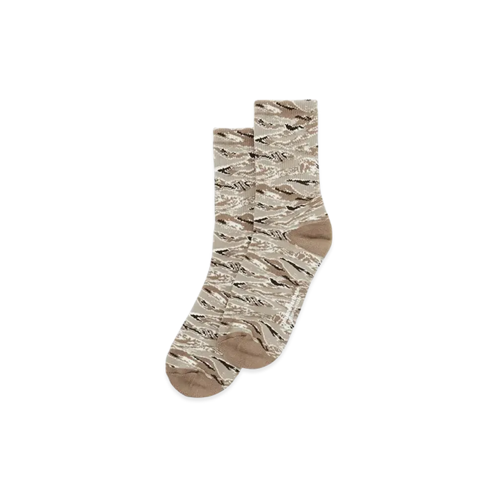 thisisneverthat Camo Socks "Beige"