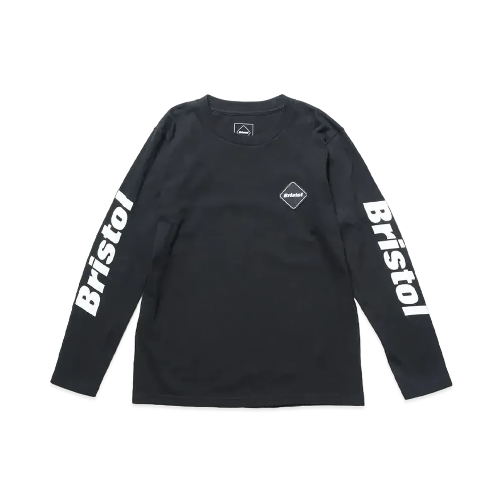 F.C.Real Bristol Authentic Logo L/S Tee (Kids) "Black"