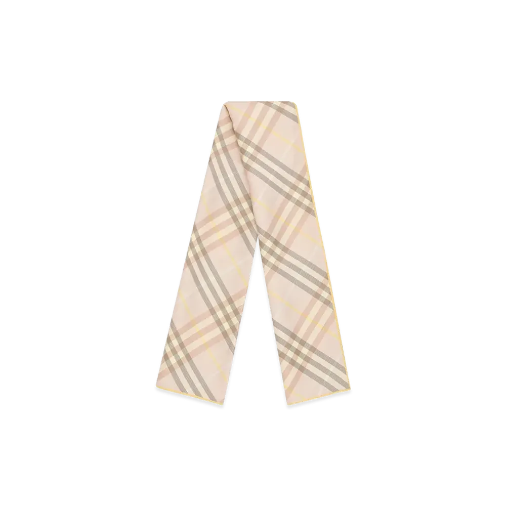 Burberry Women's Twill Scarf "Pink"