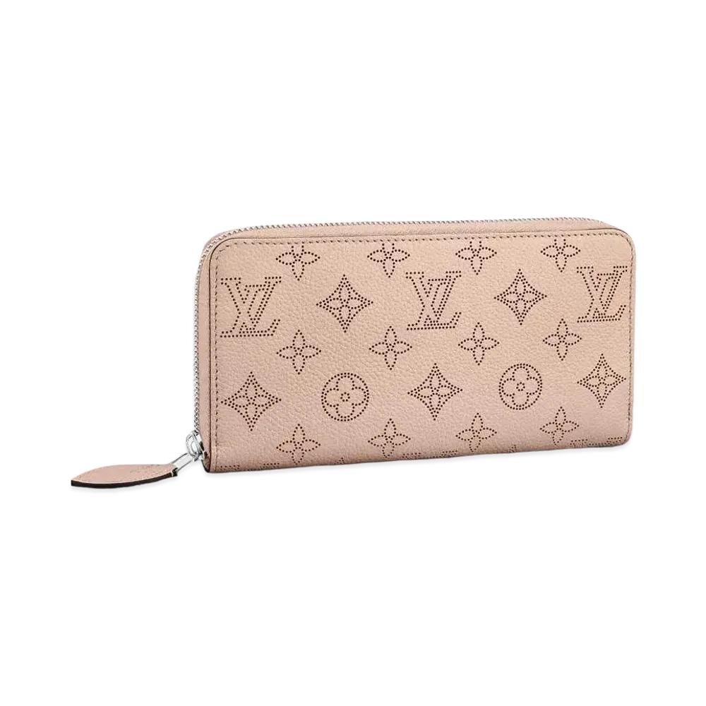 Louis Vuitton Zippy Wallet Mahina Leather "Magnolia"