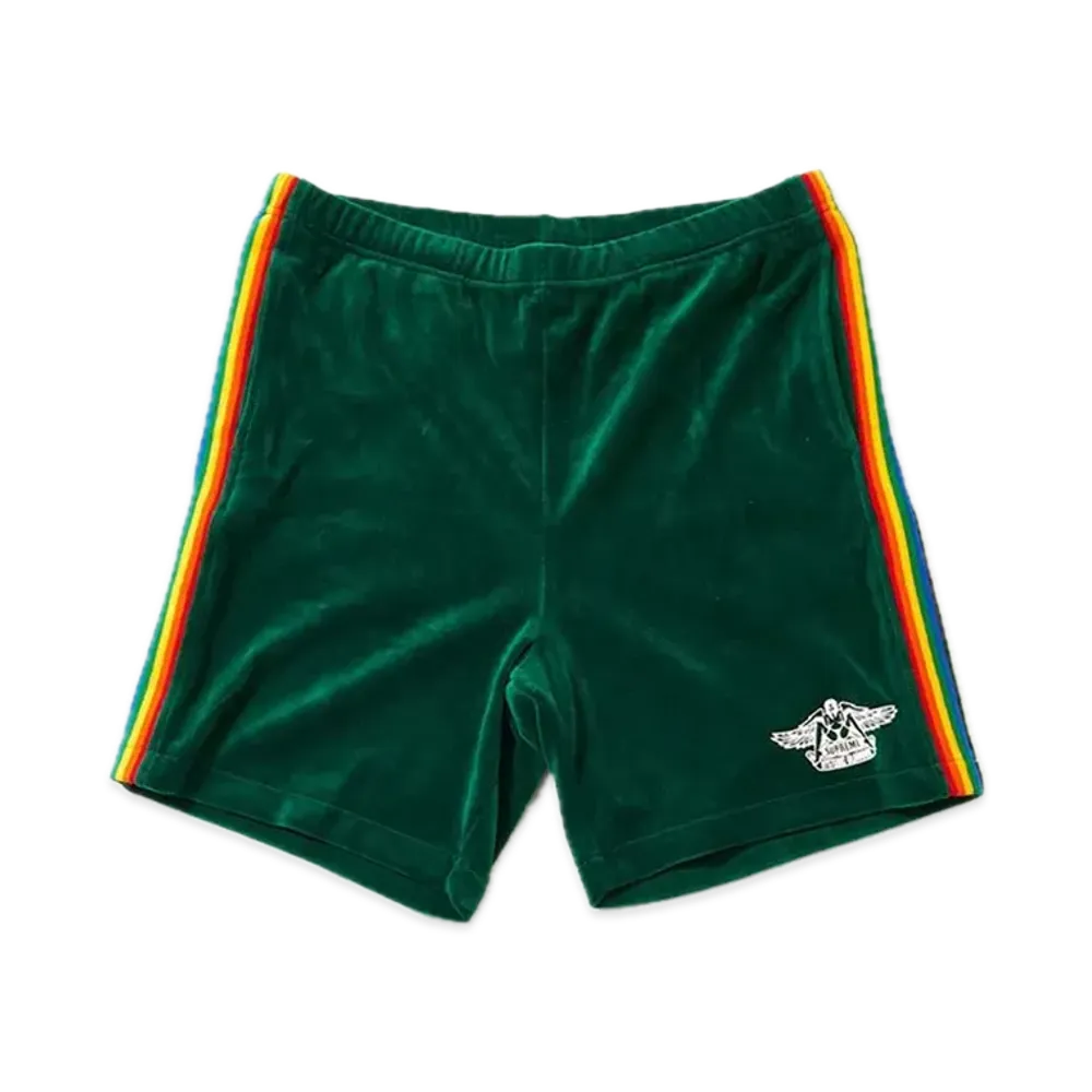 Supreme x HYSTERIC GLAMOUR Velour Short "Green"
