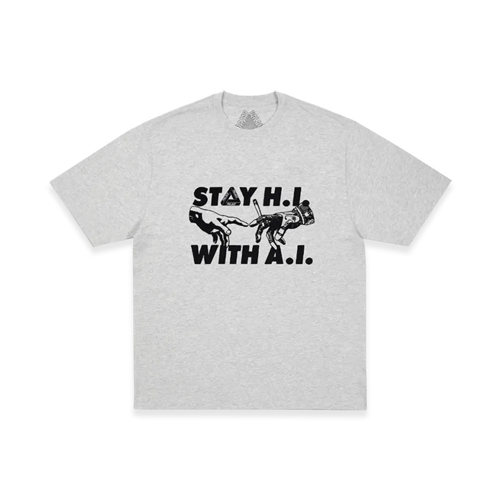 PALACE Indica T-Shirt "Grey Marl"