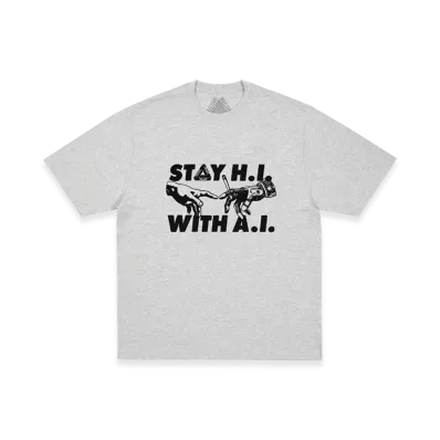 PALACE Indica T-Shirt "Grey Marl"