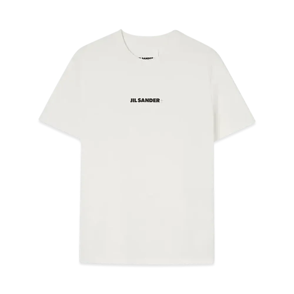 Jil Sander Women's Logo T-Shirt "Porcelain"