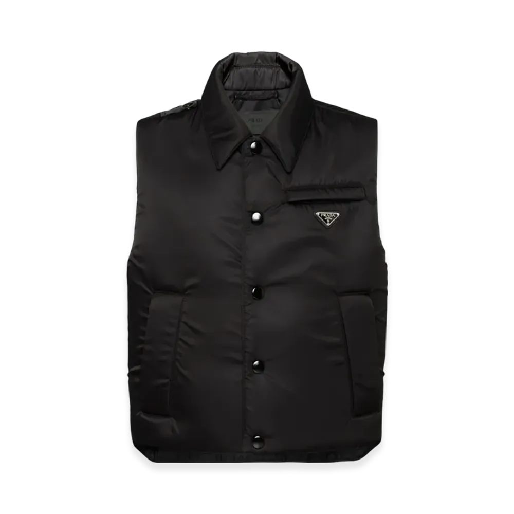 PRADA Women's Re-Nylon Vest "Black"