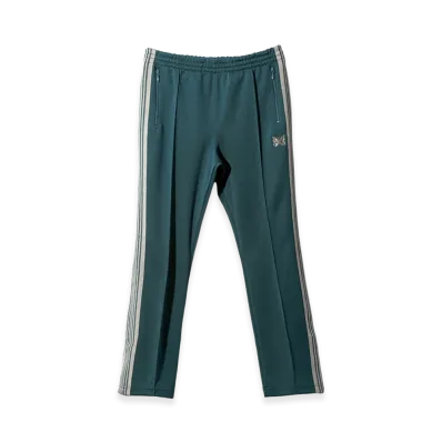 NEEDLES Narrow Track Pant Poly Smooth "Green"