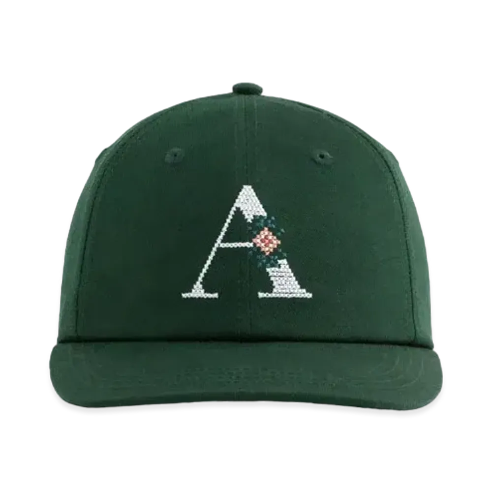 Aime Leon Dore Needlepoint 'A' Hat "Green"