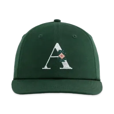 Aime Leon Dore Needlepoint 'A' Hat "Green"