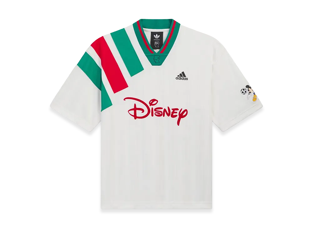 adidas x Brain Dead x Disney Football Jersey "Chalk White"