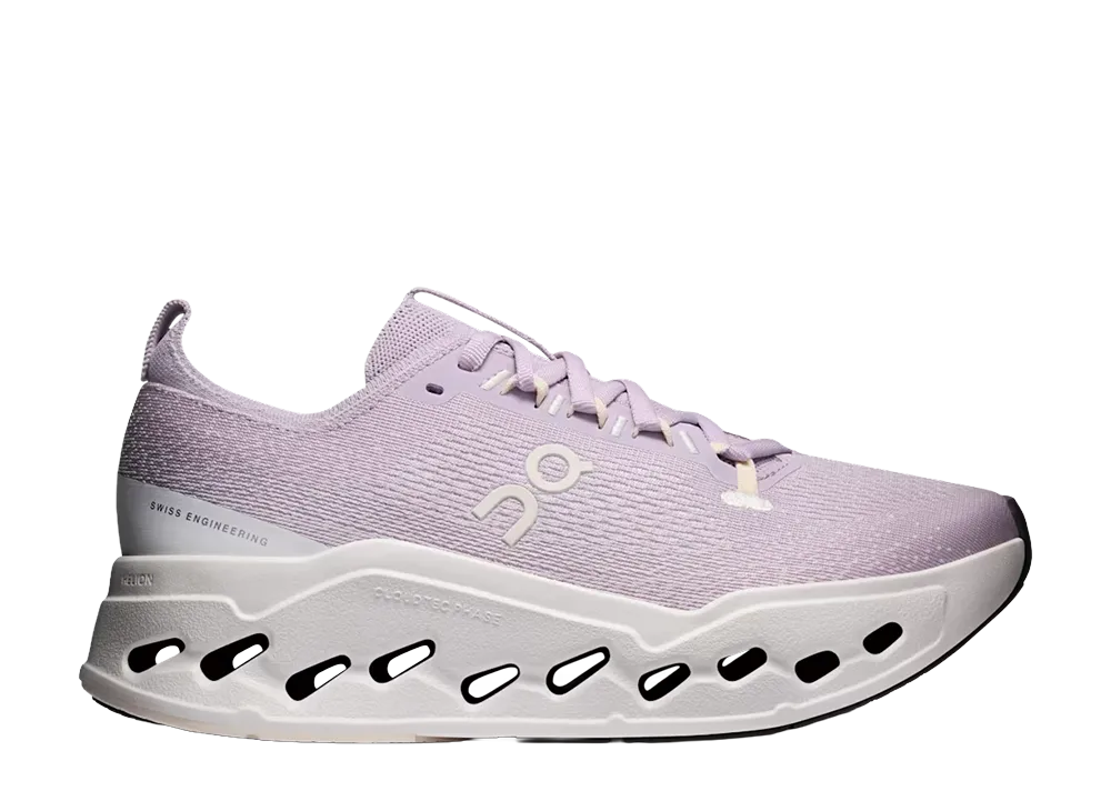 On Women's Cloudsurfer Max "Foxglove/Ivory"