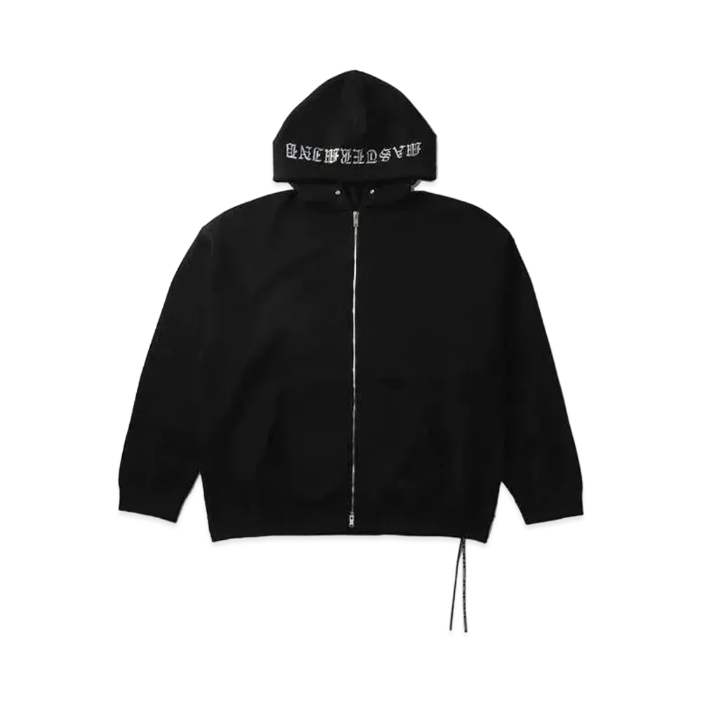mastermind JAPAN Boxy Swarovski Elements Zip Up Hoodie "Black"