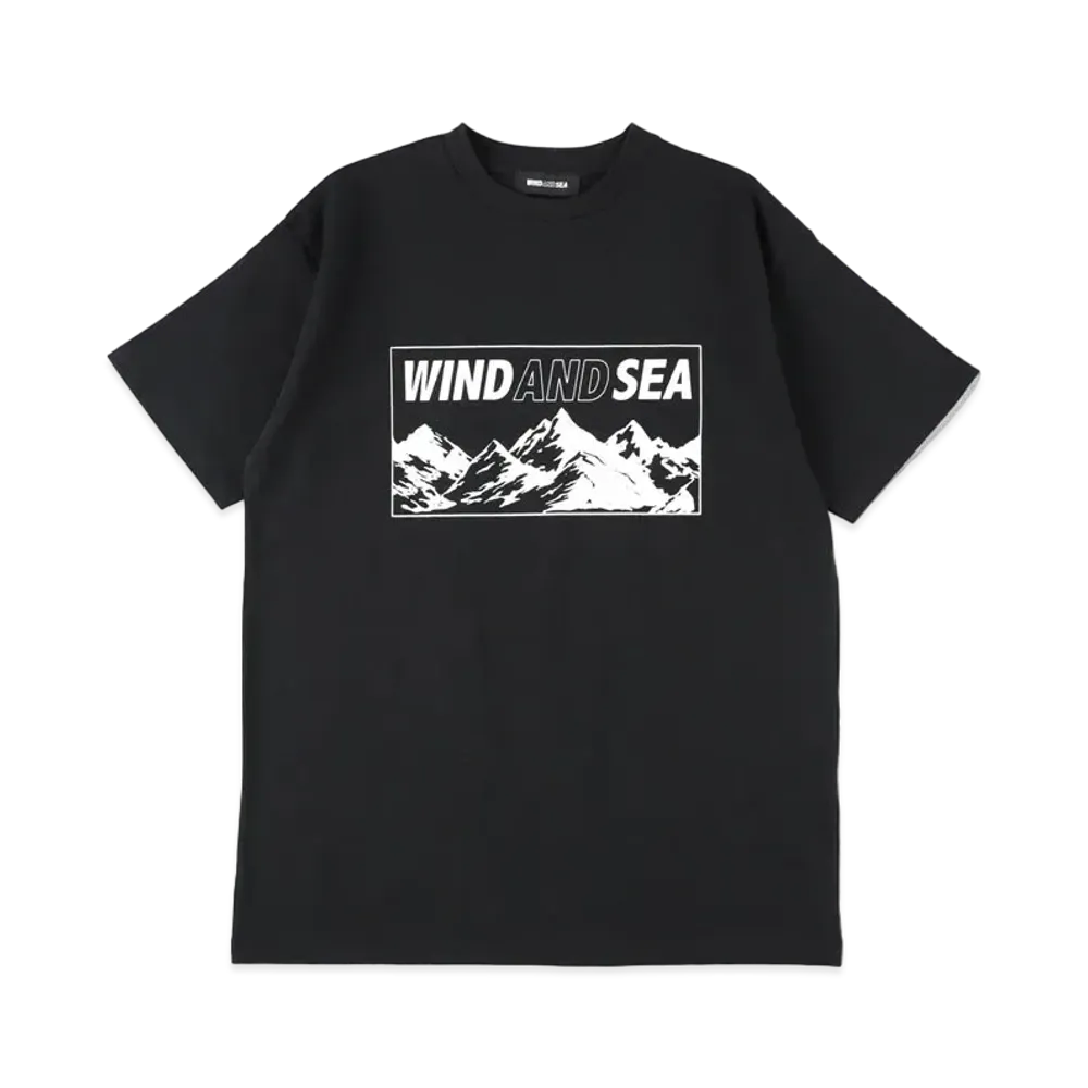 WIND AND SEA Mountain Range S/S T "Black"