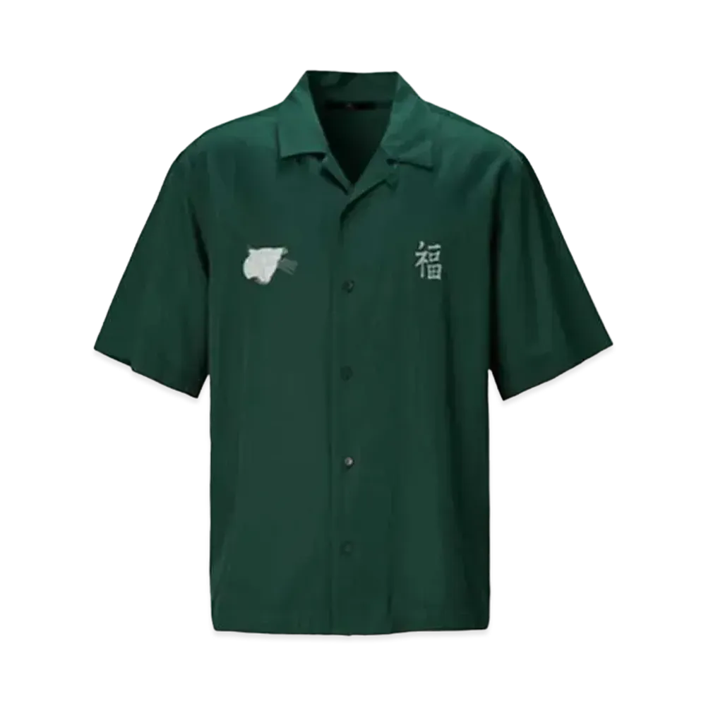 ANREALAGE Photochromic Embroidery Shirt "Green"