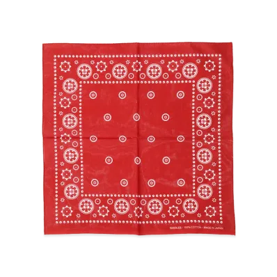 NEEDLES Bandana - Square "Red"