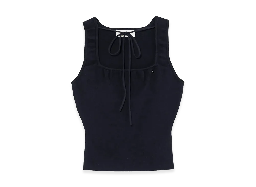 ANDMARY Women's Lil Heart Charm Tops "Black"