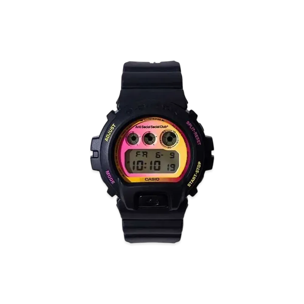 ANTI SOCIAL SOCIAL CLUB x Casio G-Shock 6900 Watch "Black"