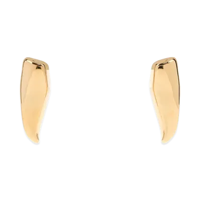 Bottega Veneta Women's Large Prisma Earrings "Gold"