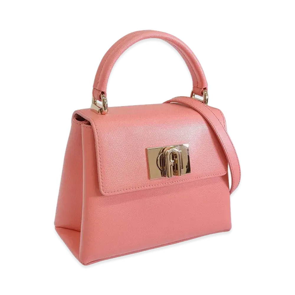 FURLA 1927-Mini Top Handle Bag "Orange"