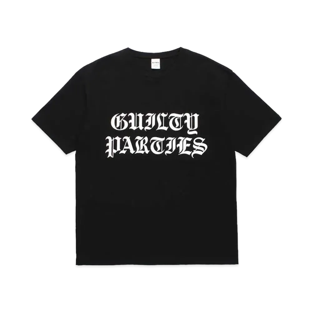 WACKO MARIA Washed Heavy Weight T-Shirt #1 "Black"