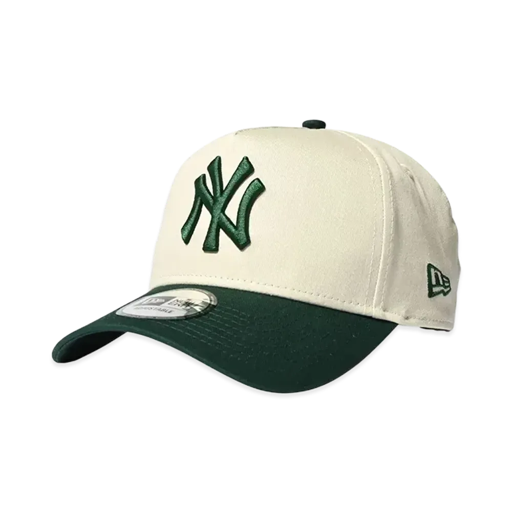 HOME GAME NEW YORK YANKEES CO 9FORTY AF "STONE/DARKGREEN"