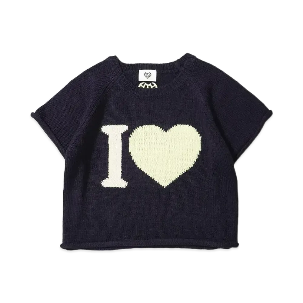 HTH i love knit "NAVY"