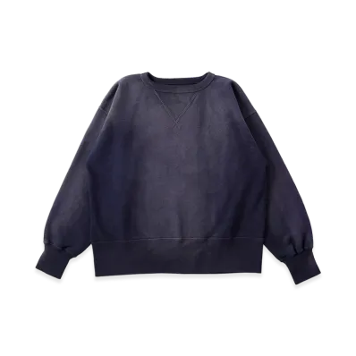 T.T Taiga Takahashi LOT.603 Sweat Shirt "Bleached Navy"
