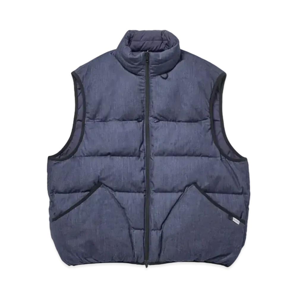 DAIWA PIER39 Tech Yosemite Down Vest Denim "Indigo"
