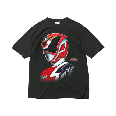 スーパー戦隊 x HOMEGAME \ 2004 デカレッド TEE "BLACK"