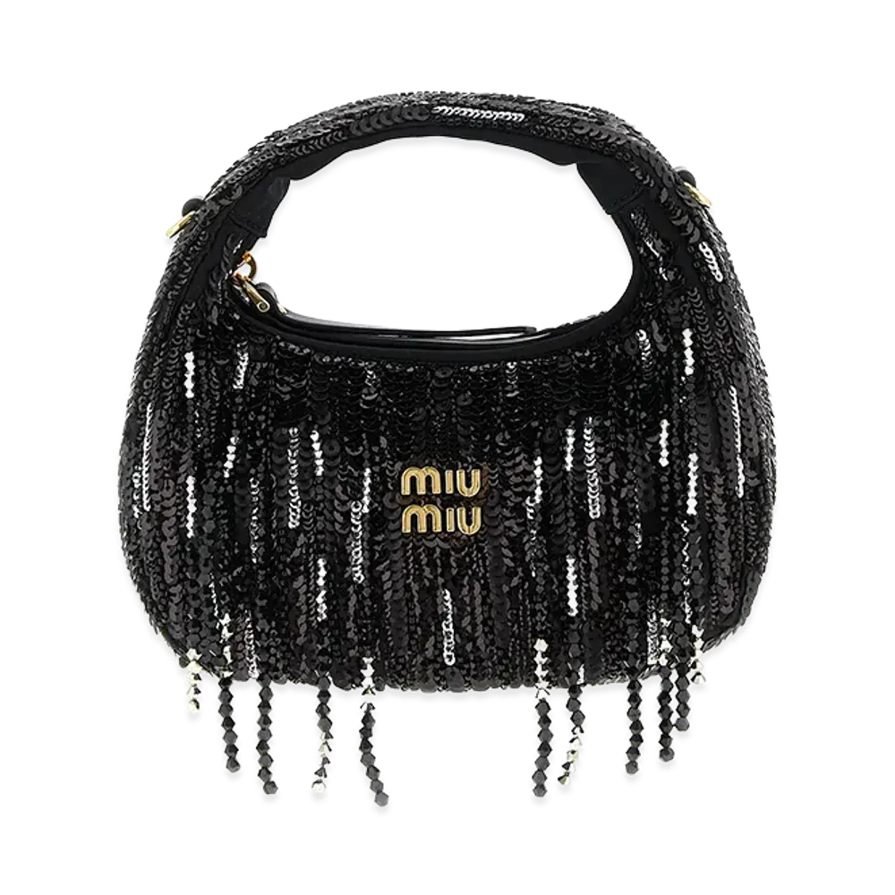 MIU MIU Women's Wander Mini Handbag "Black"