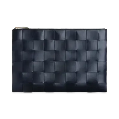 Bottega Veneta Large Cassette Flat Pouch "Space"