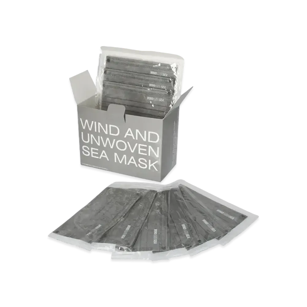 WIND AND SEA WIND AND Unwoven Mask (50pcs) "Gray"