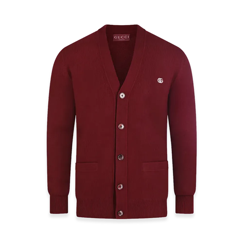GUCCI 'Doppia G' Sweater "Red"