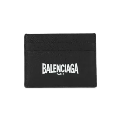 BALENCIAGA Teen Skate Card Holder "Black"