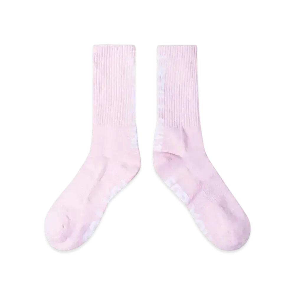 ANTI SOCIAL SOCIAL CLUB Wait For You Socks "Pink"