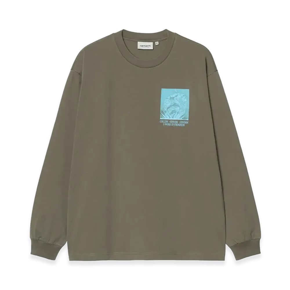 Carhartt WIP L/S Emerge T-Shirt "Leaf(Stone Washed)"
