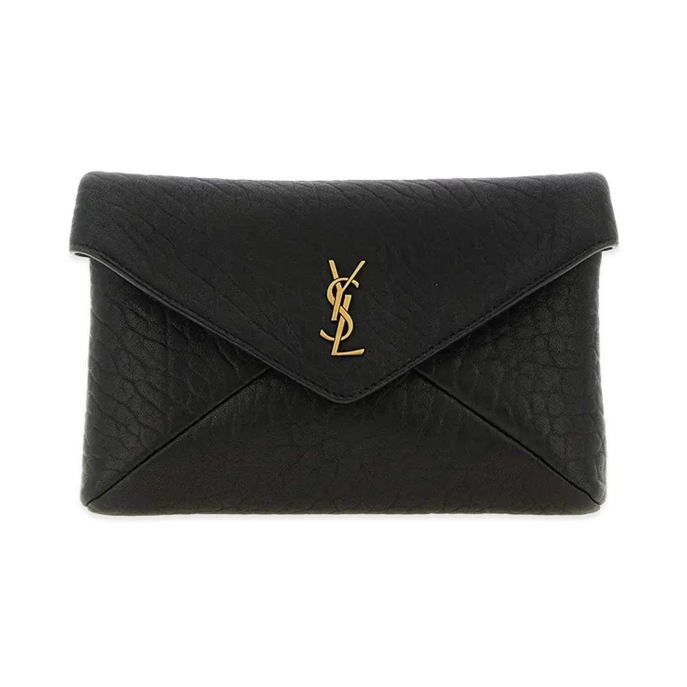 Saint Laurent Women's 'Envelope' Mini Crossbody Bag "Black"