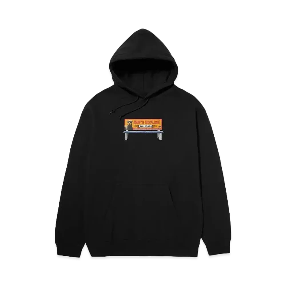 HUF Fall 24 Bail Bonds Hoodie "Black"