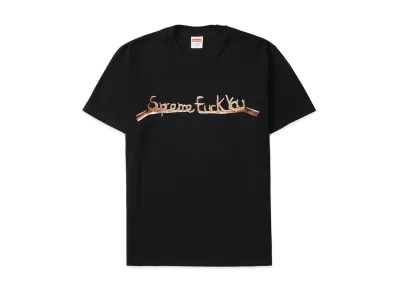 Supreme Fuck You Tee "Black"