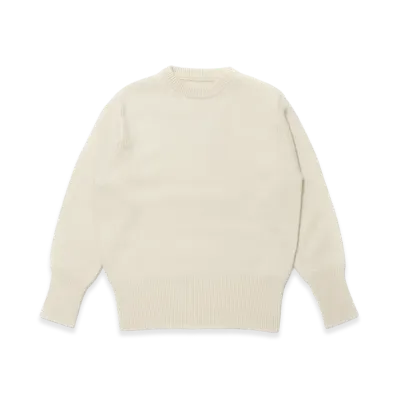 T.T Taiga Takahashi LOT.507 Athletic Crewneck Sweater "Ivory"
