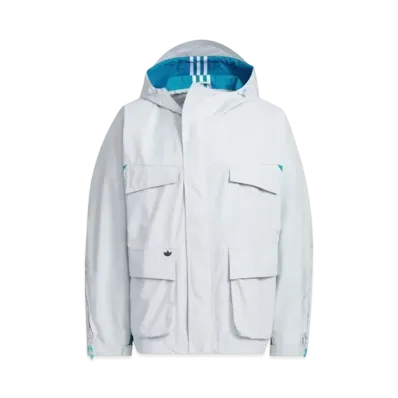 adidas Ordinary People Utility Hooded Jacket "Clear Grey"