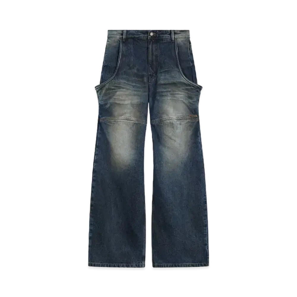 WE11DONE Wire Denim Pants "Navy"