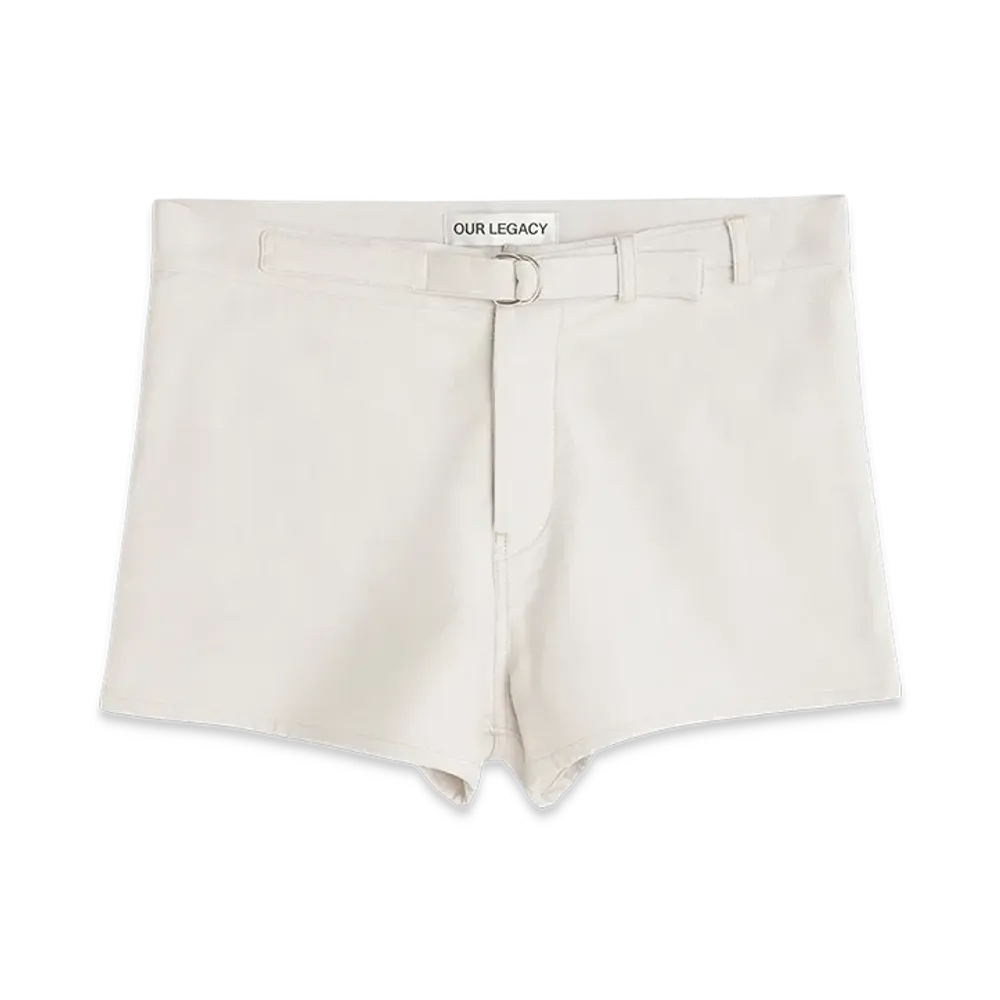 OUR LEGACY Oyster Trunk "Dust Bunny Disrupted Sateen"