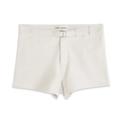 OUR LEGACY Oyster Trunk "Dust Bunny Disrupted Sateen"