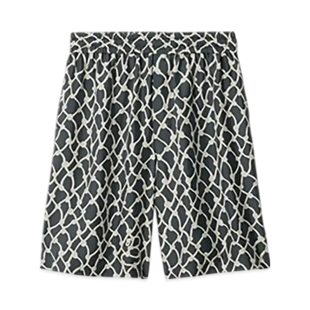 Burberry Knot Silk Shorts "Magnet"