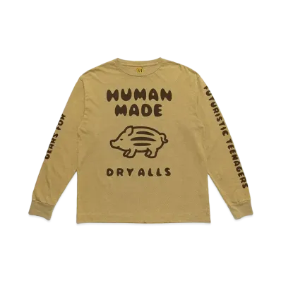 HUMAN MADE LONG-T #3 "Tan"