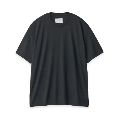 ssstein Fine Wool Oversized Short Sleeve Tee "Black"
