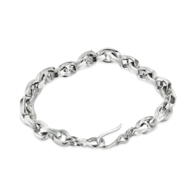 GARNI Crockery Chain Bracelet-L "SILVER"