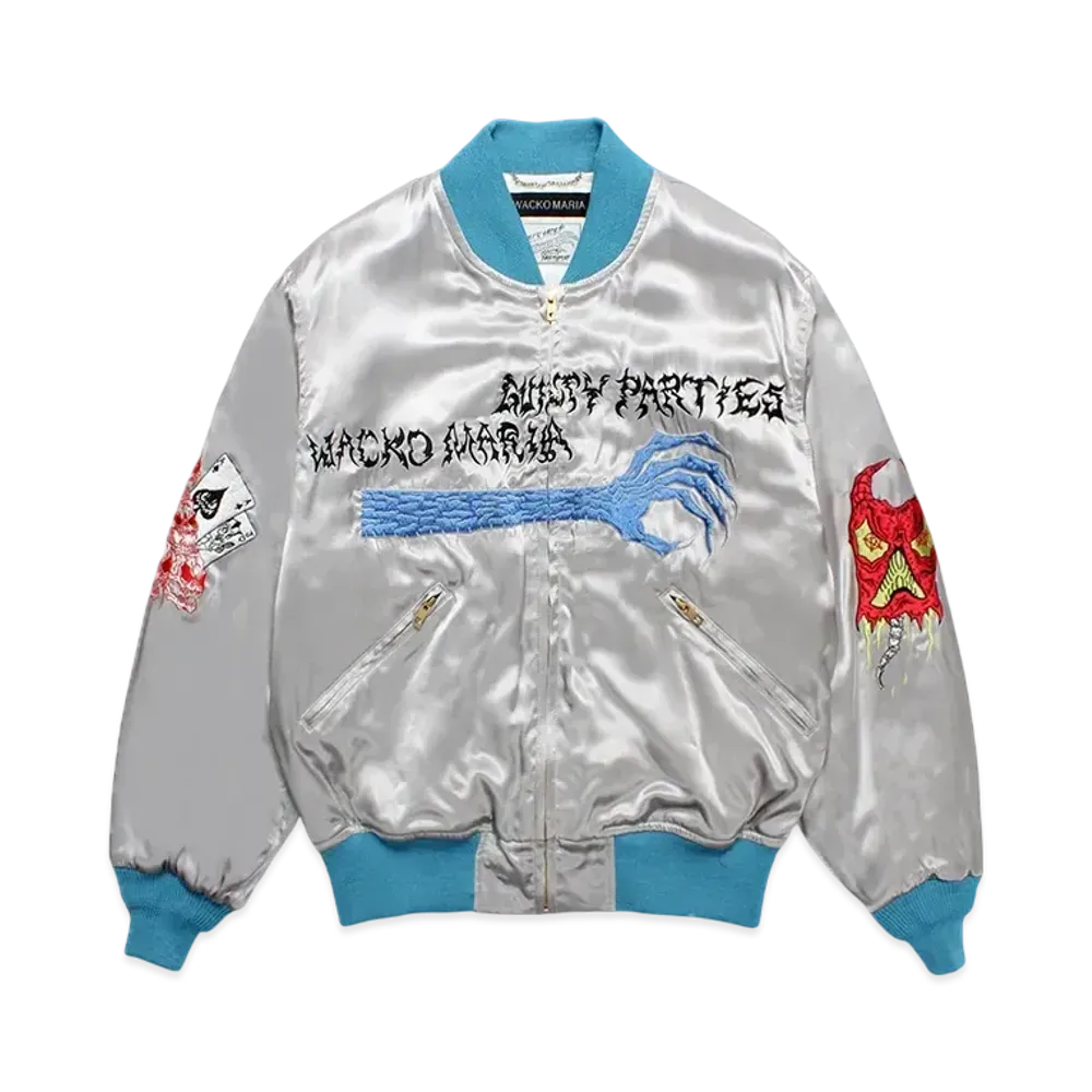 WACKO MARIA x NECKFACE Vietnam Jacket "Gray"