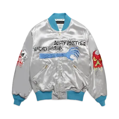 WACKO MARIA x NECKFACE Vietnam Jacket "Gray"