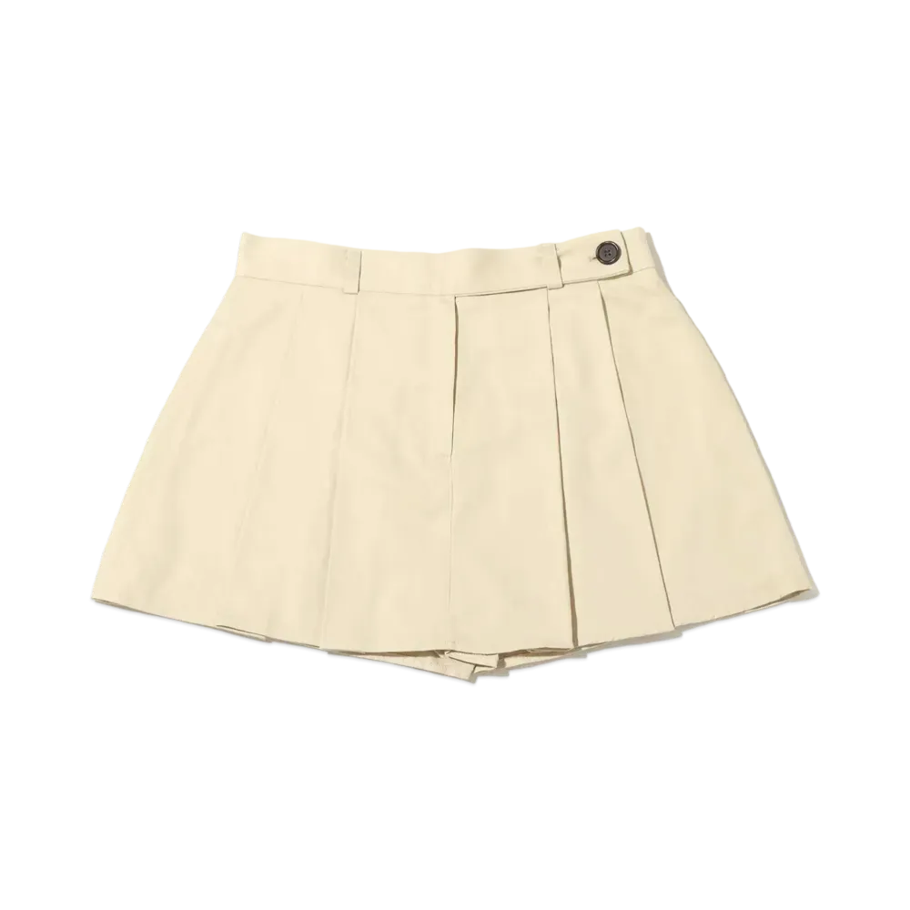 atmos pink Mini Skirt "Beige"